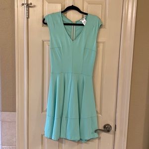 Bar III turquoise dress,